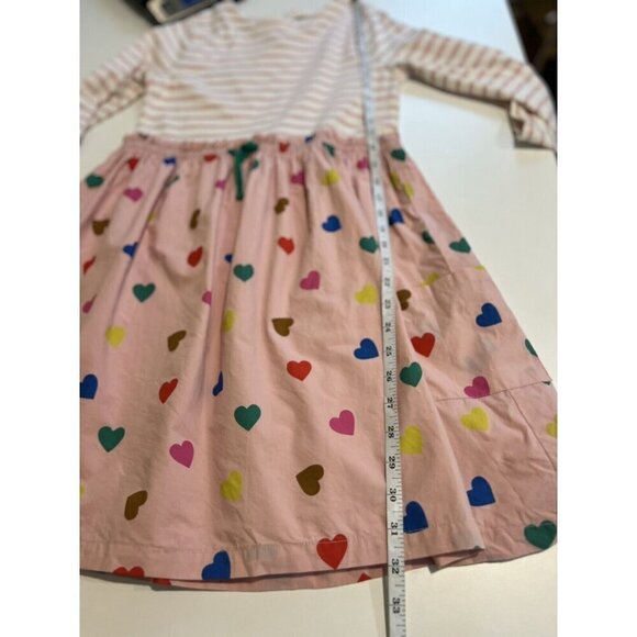 Mini Boden Kids Hotchpotch Dress Boto Pink Hearts Valentine’s Day Party 11-12Y - Picture 7 of 8